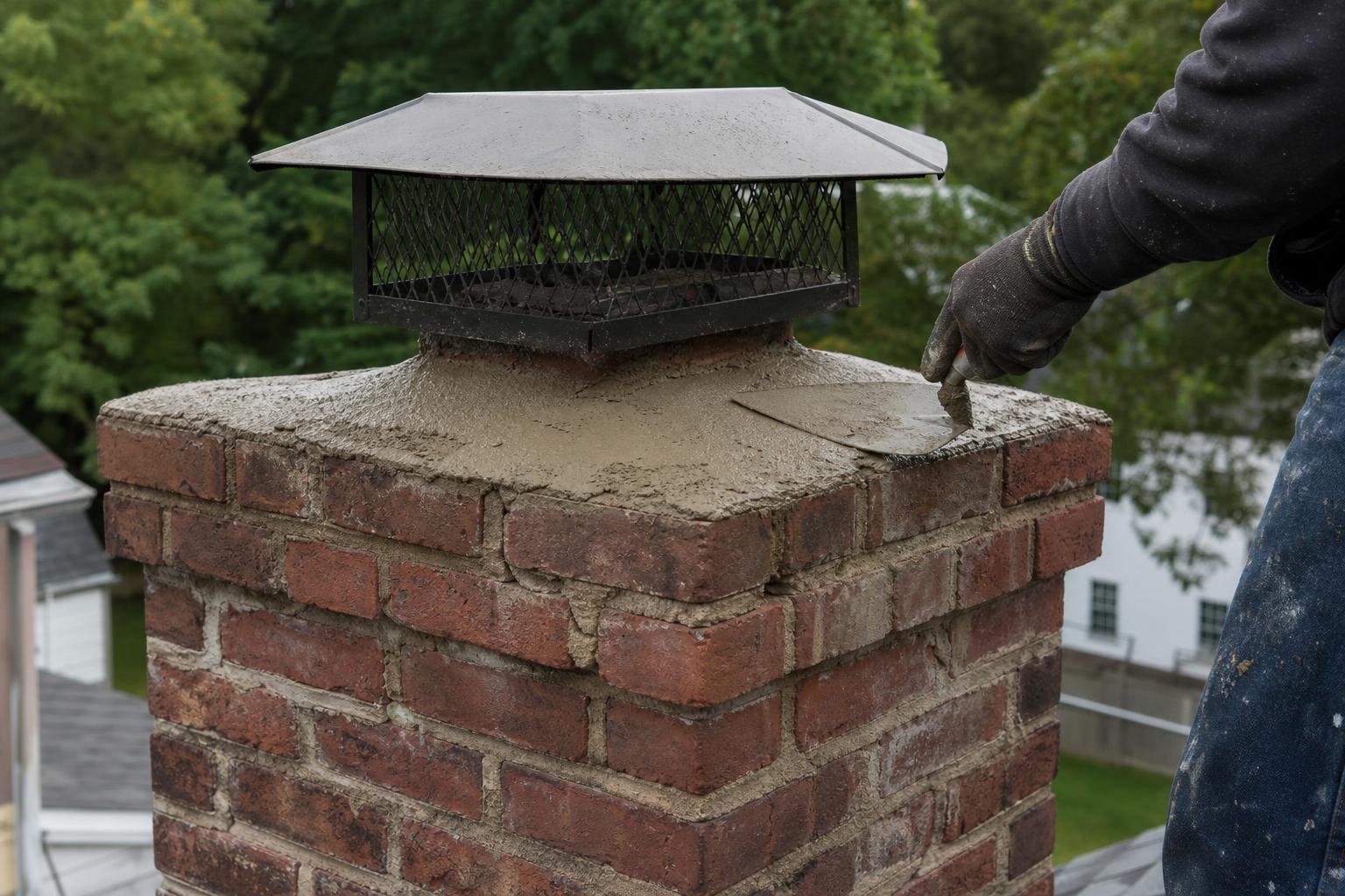 Chimney Cap Installation